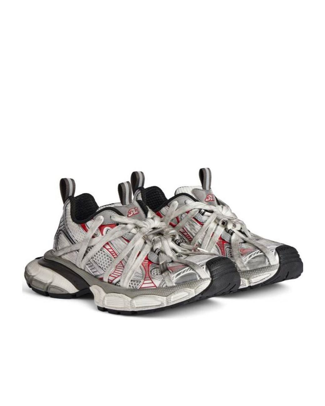 Balenciaga White 3Xl Extreme Laces B Sneakers for men