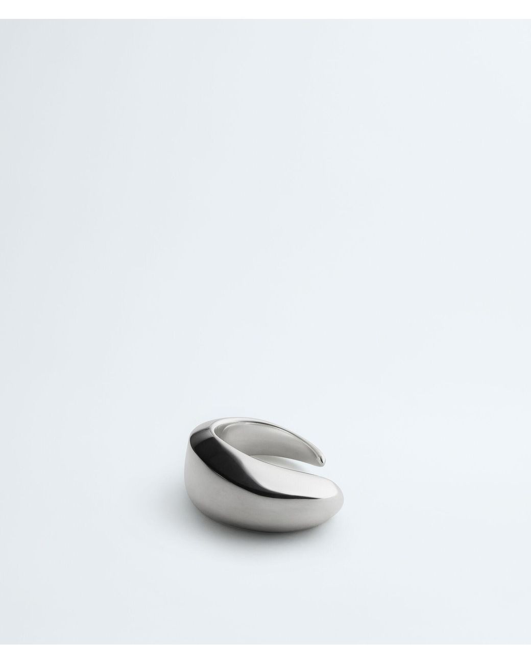 Bottega Veneta Black Prisma Ring