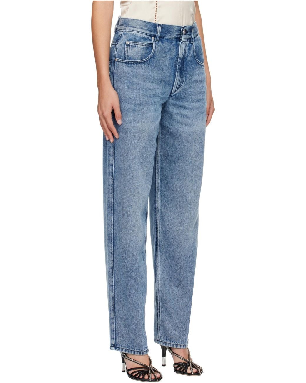 Isabel Marant Blue Jenny Jeans