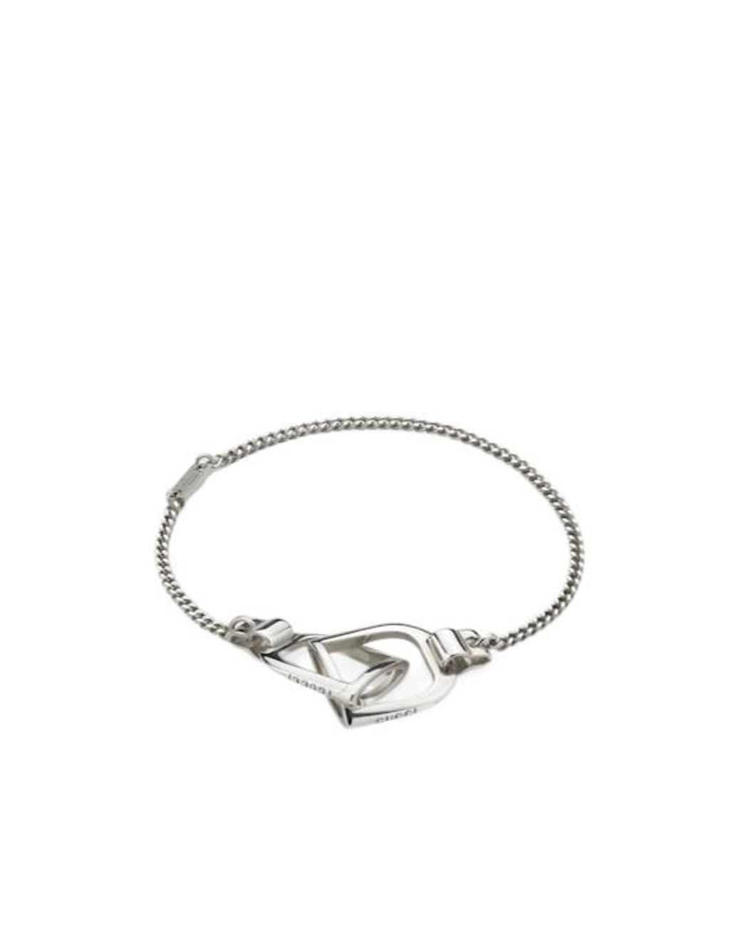 Gucci Metallic Staffa Charm Bracelet