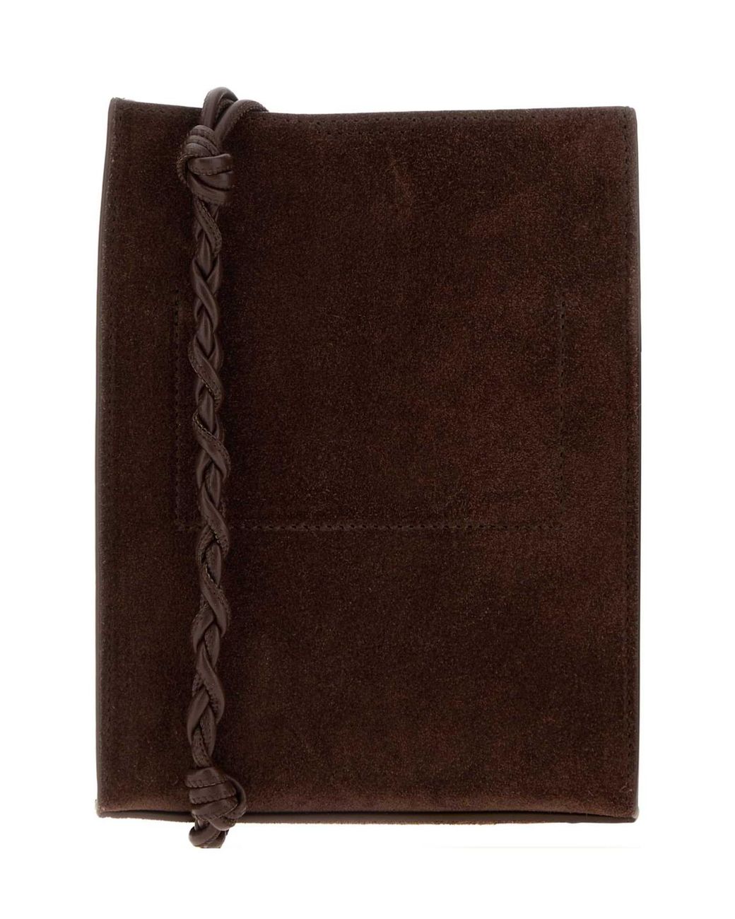 Jil Sander Brown Tangle Small Shoulder Bag for men