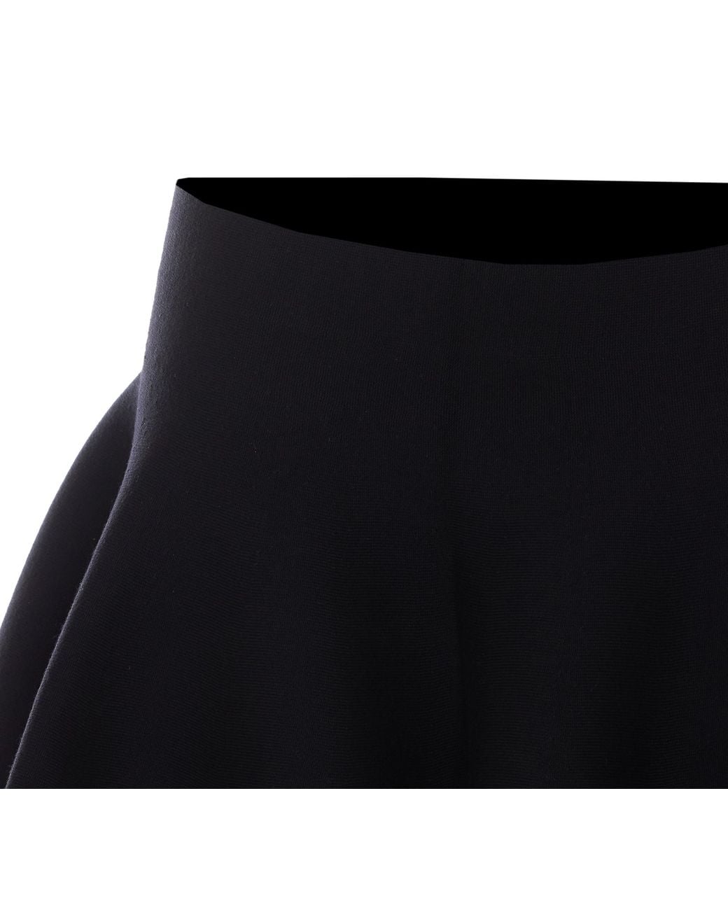 Alaïa Black Alaïa High-Waist Mini Knitted Skirt