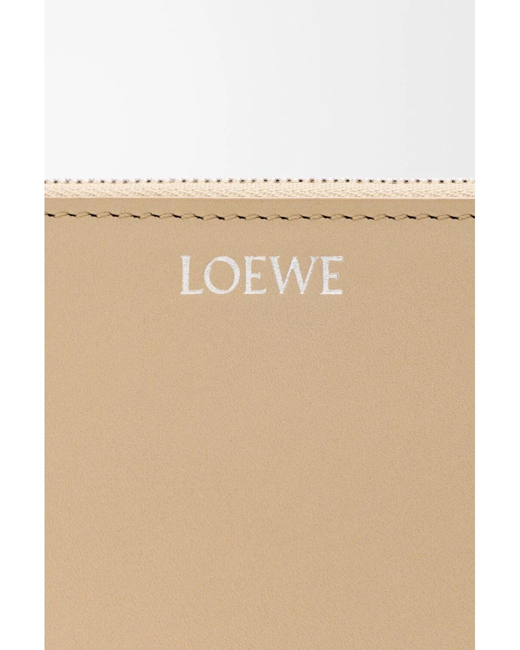 Loewe Natural Knotted Zipper Wallet
