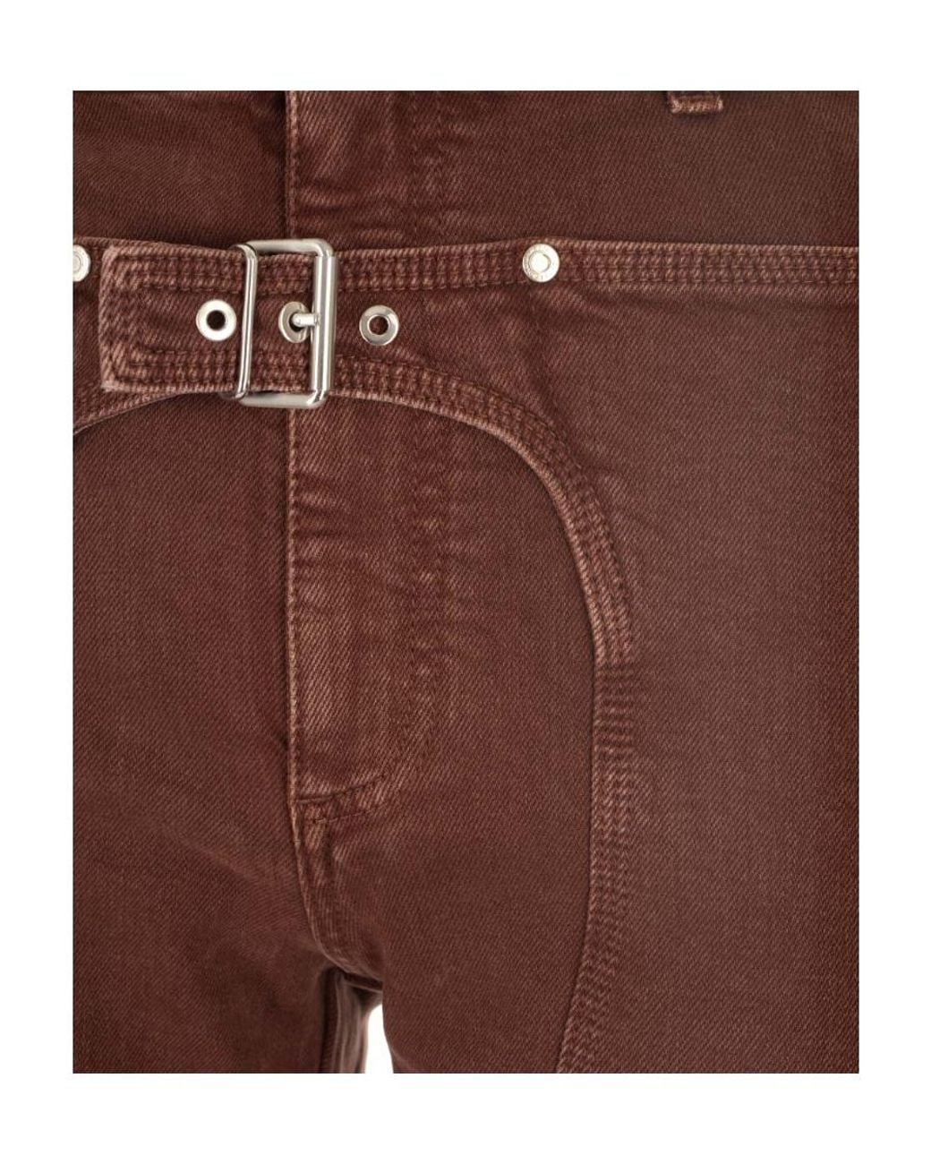 Stella McCartney Red Logo Denim Jeans