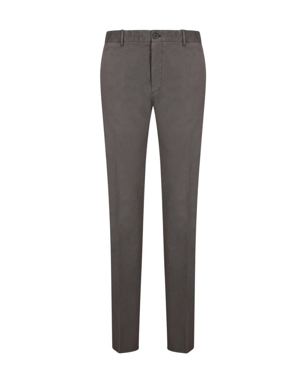 Incotex Gray Adjustable Waistband Slim Pants for men