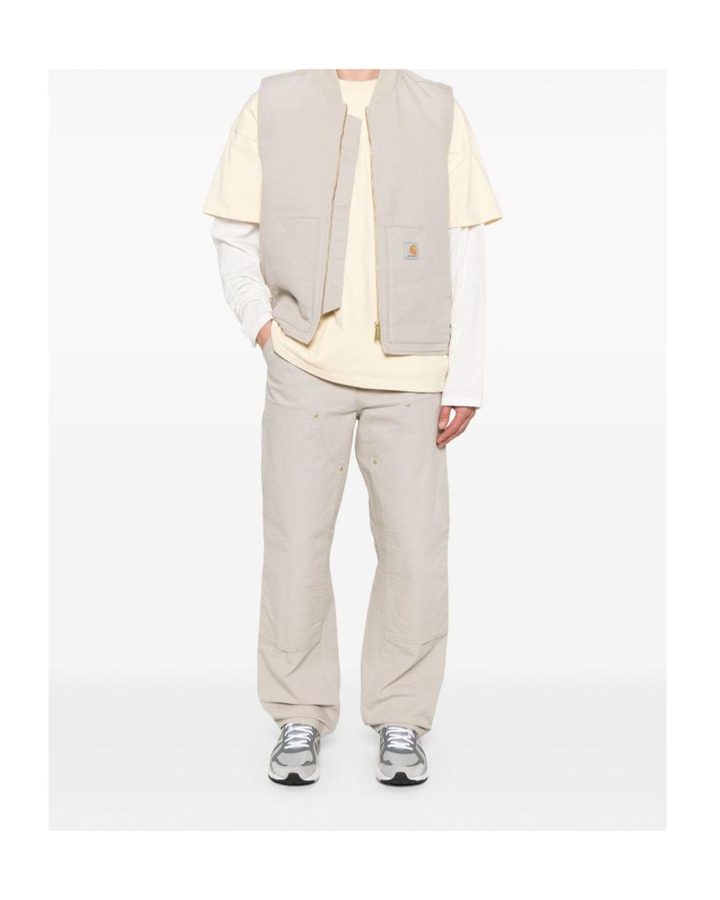 Carhartt Natural Double Knee Trousers for men
