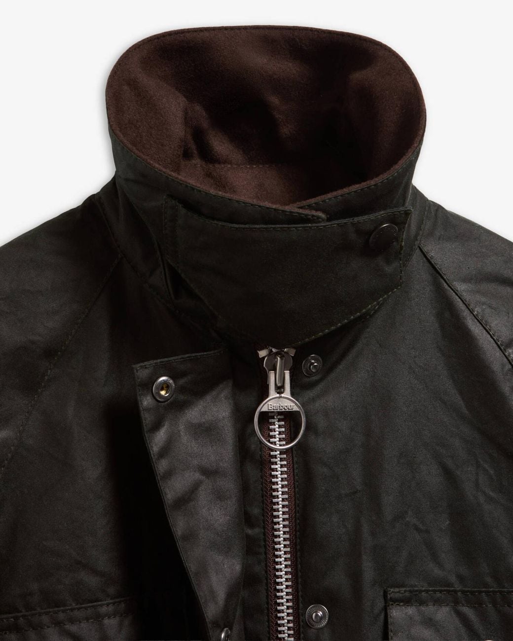 Barbour Black X A.P.C. Spey Waxed Jacket