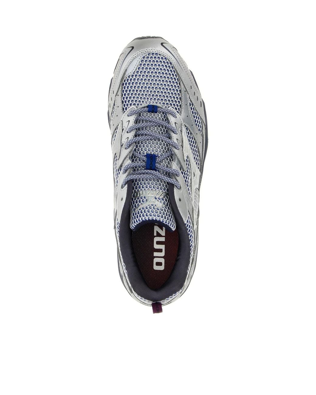 Mizuno Blue Mxr Mesh Lace-Up Sneakers for men