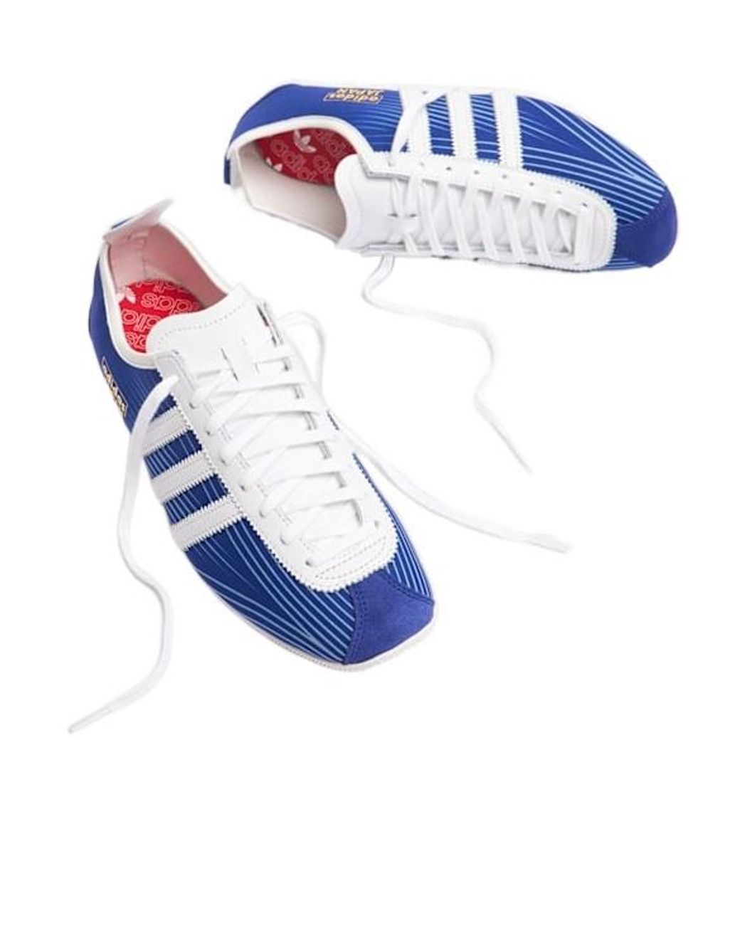 Adidas Originals Blue Suede Sneakers
