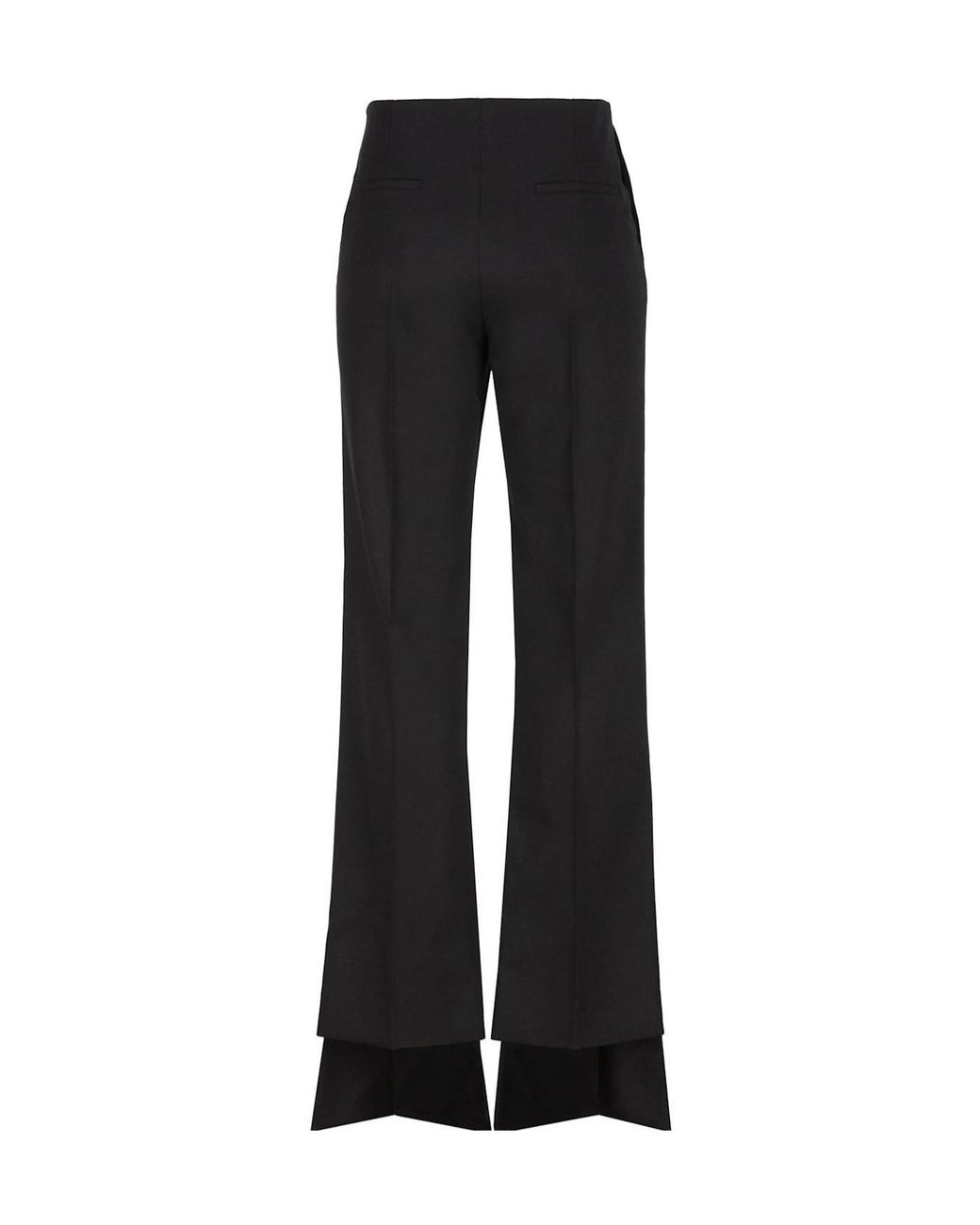 Chloé Black Chloé Low-Waisted Tailored Trousers