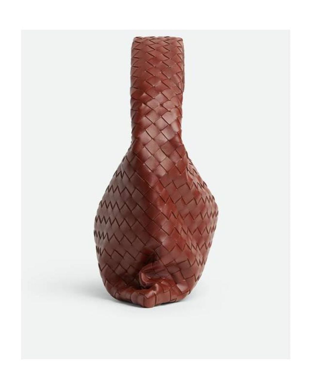 Bottega Veneta Red Calfskin Hop Shoulder Bag