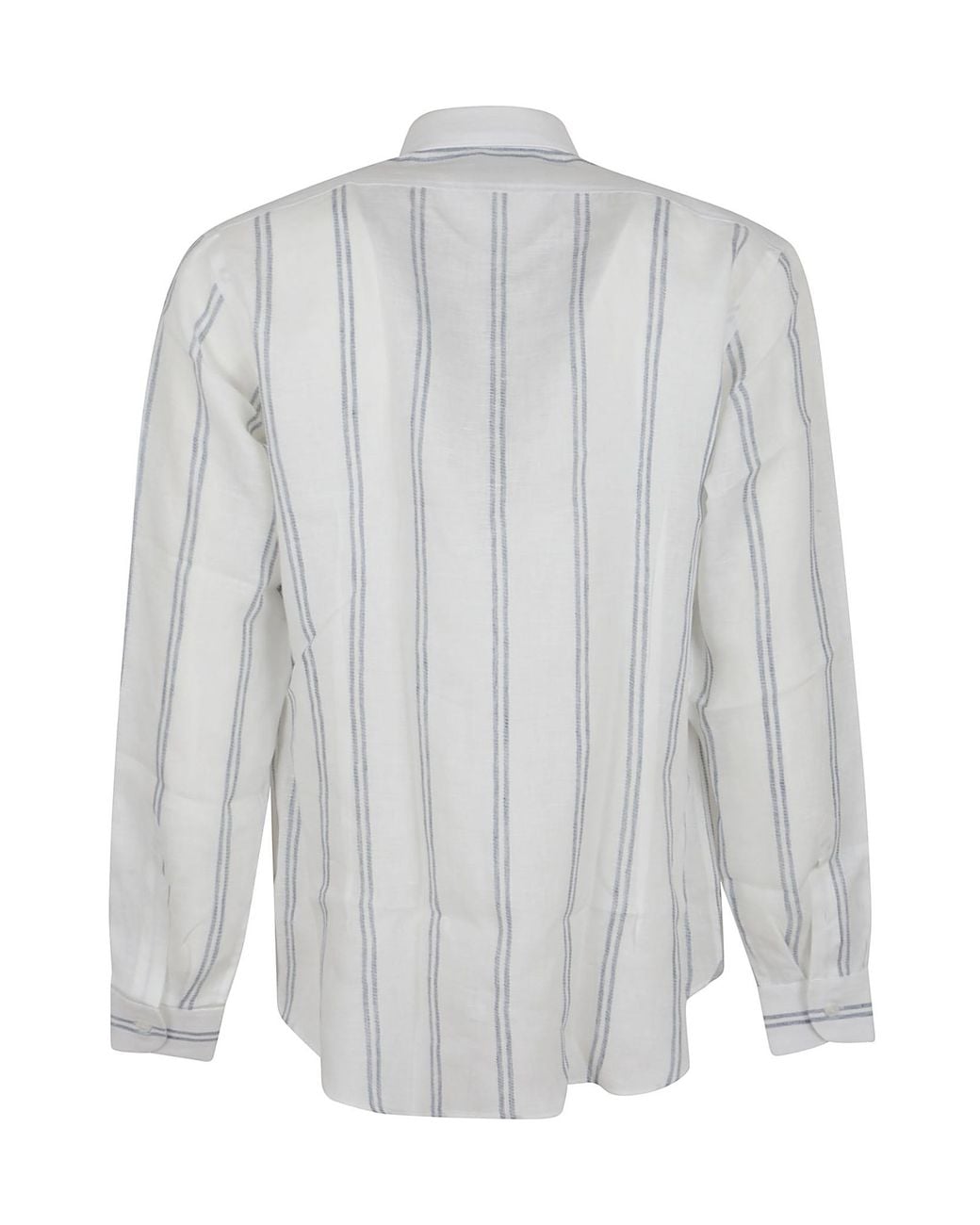 Eleventy White Long-Sleeved Shirt for men