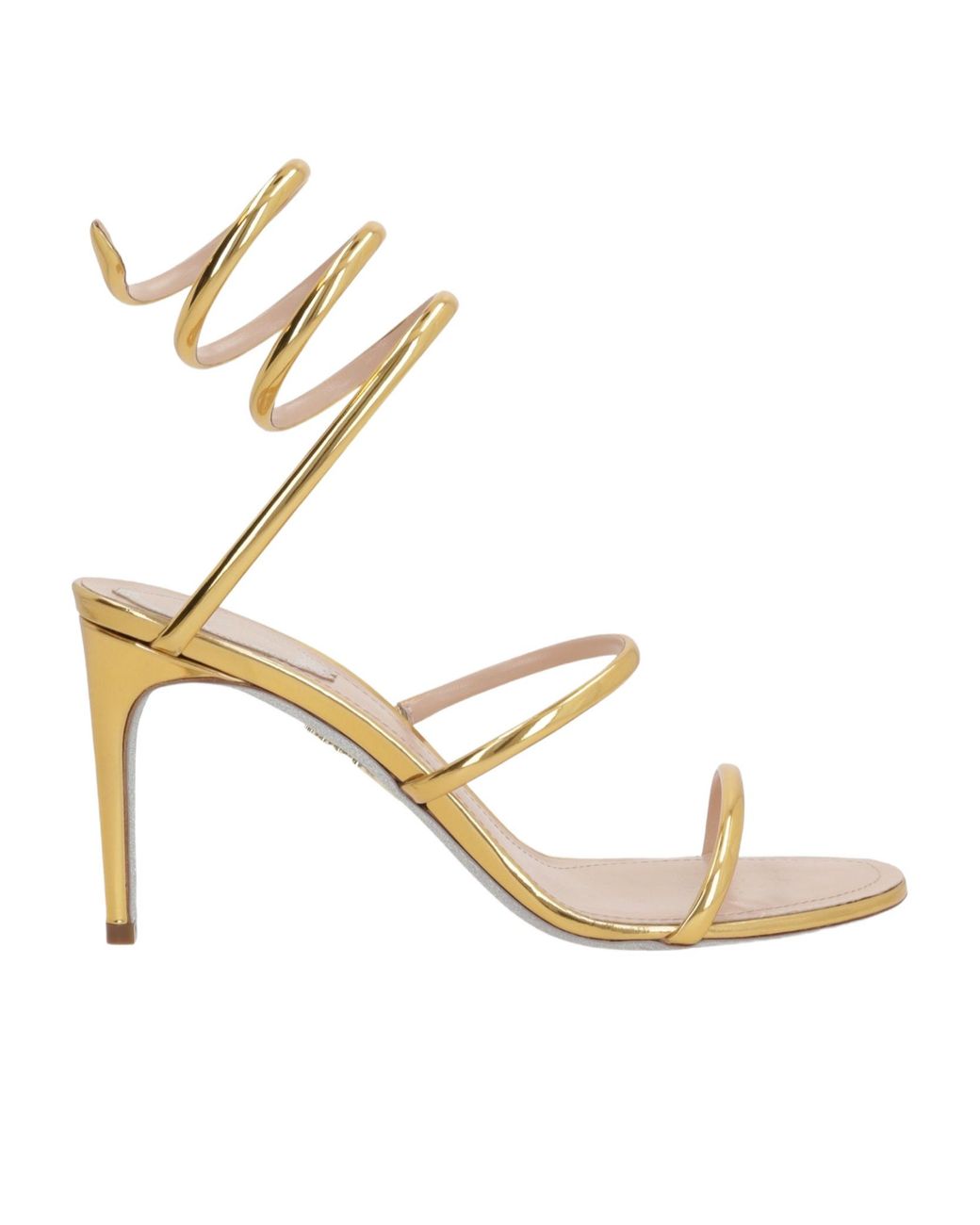 Rene Caovilla Metallic René Caovilla Cleo Wraparound Sandals