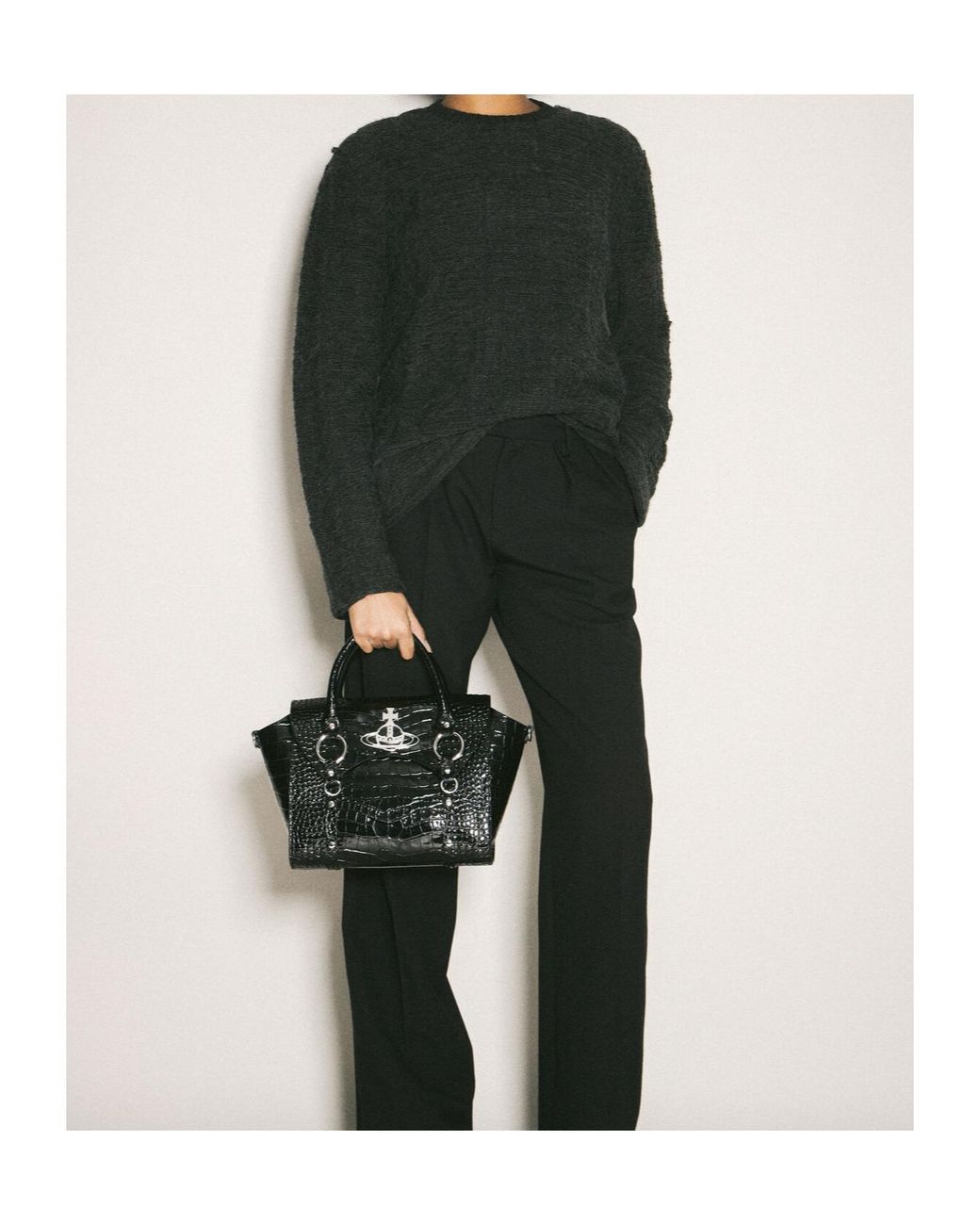 Vivienne Westwood Black Betty Medium Handbag