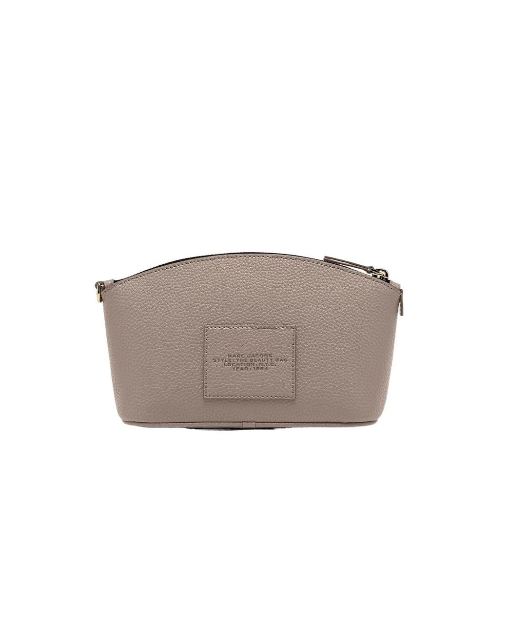 Marc Jacobs Gray The Beauty Bag Makeup Bag