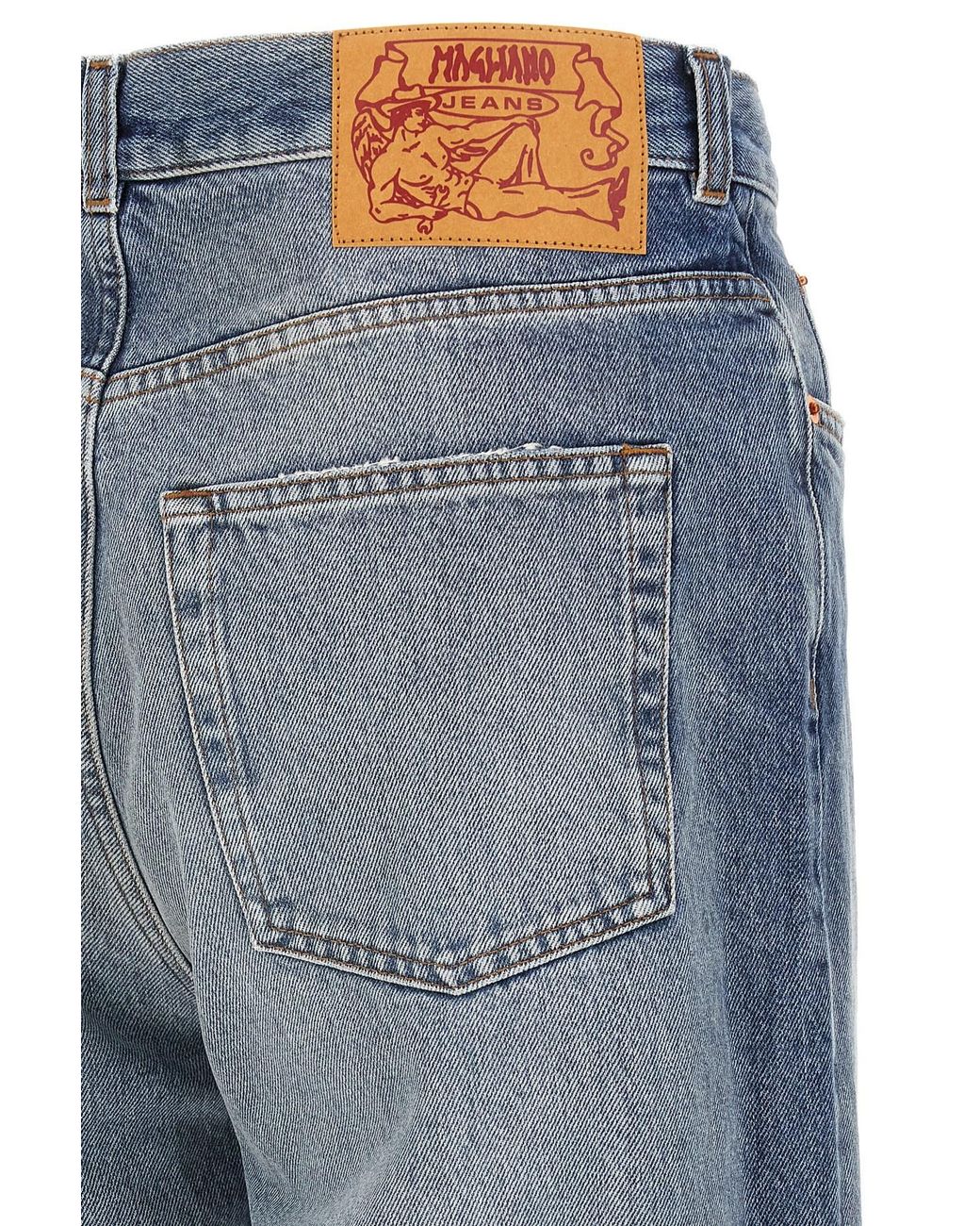 Magliano Blue Flattone Stonewashed Jeans for men