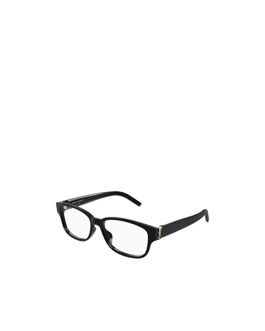 Saint Laurent White Eyewear Rectangle-Frame Glasses for men