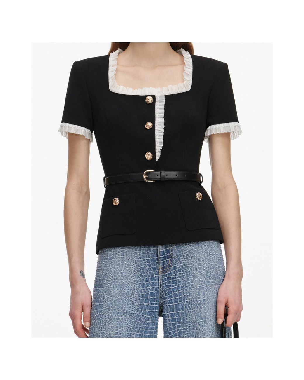 Self-Portrait Black Blouses