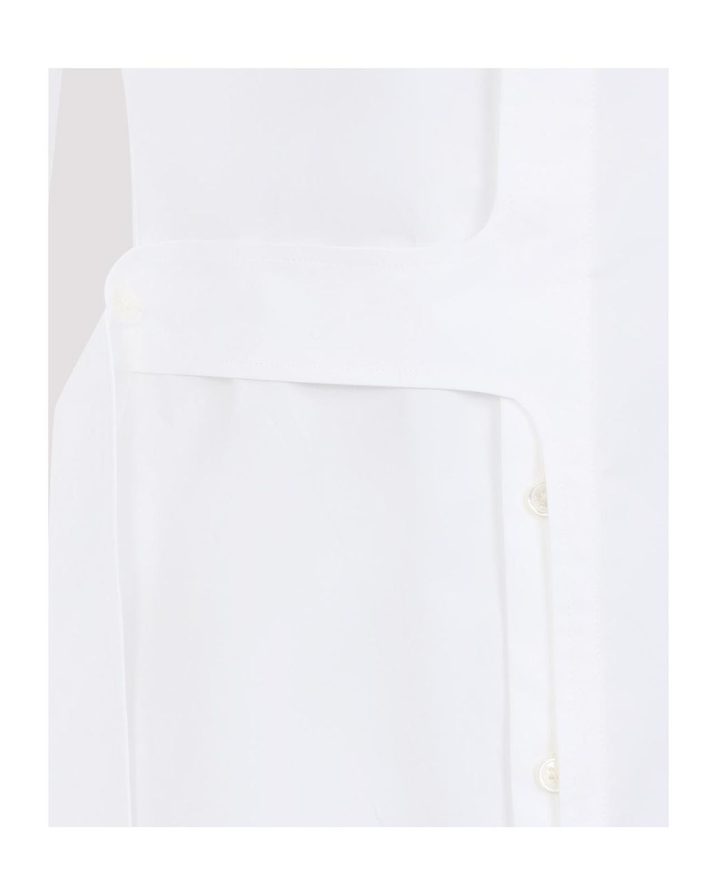 Jean Paul Gaultier White Long Sleeve Shirt