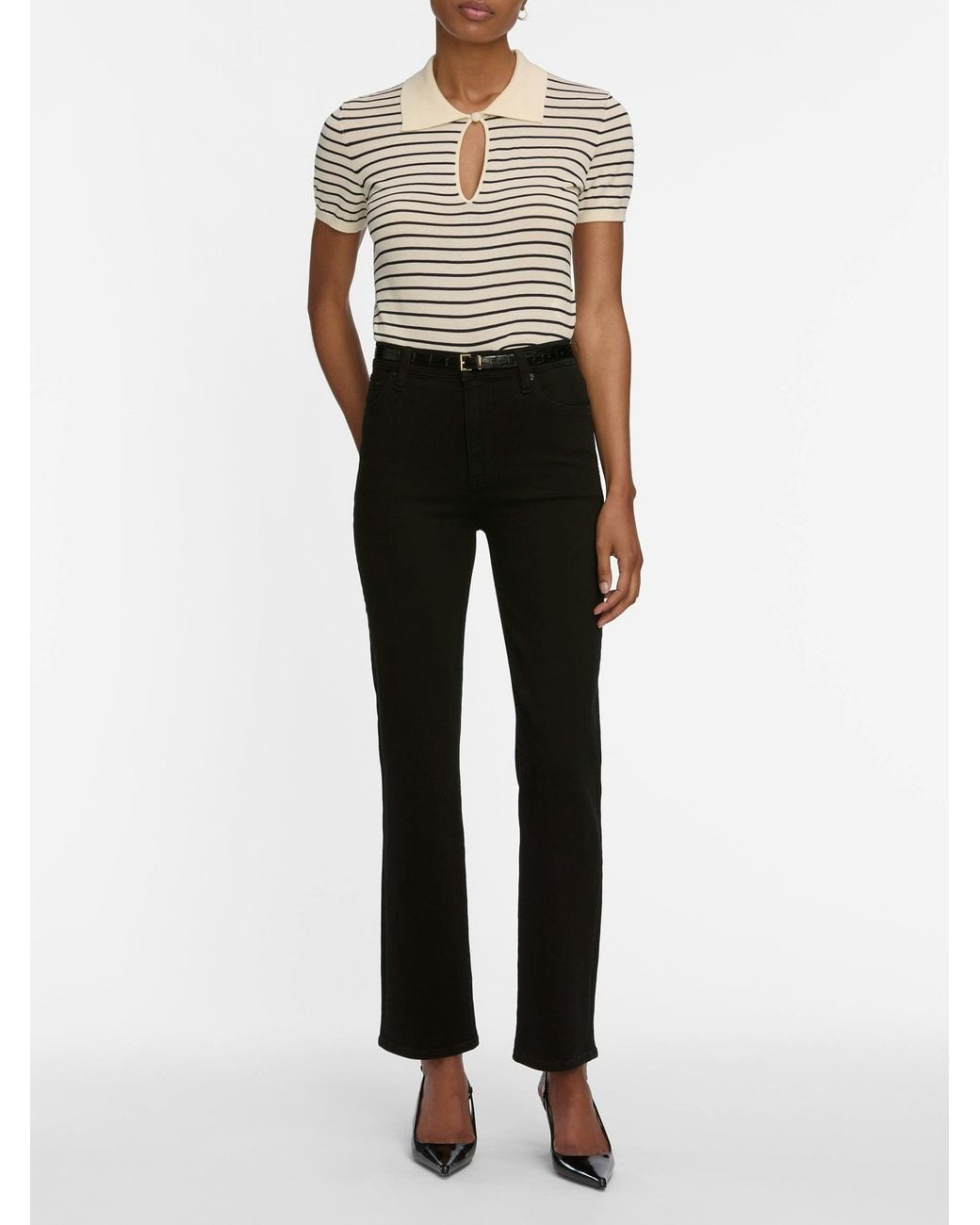FRAME Black Le Sleek Straight