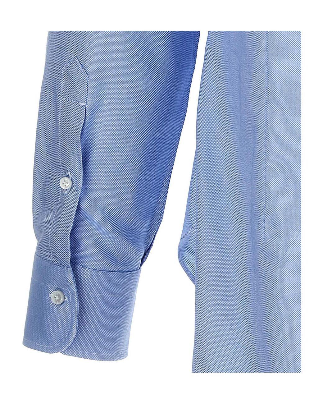 Barba Napoli Blue Classic Tailored Shirt for men