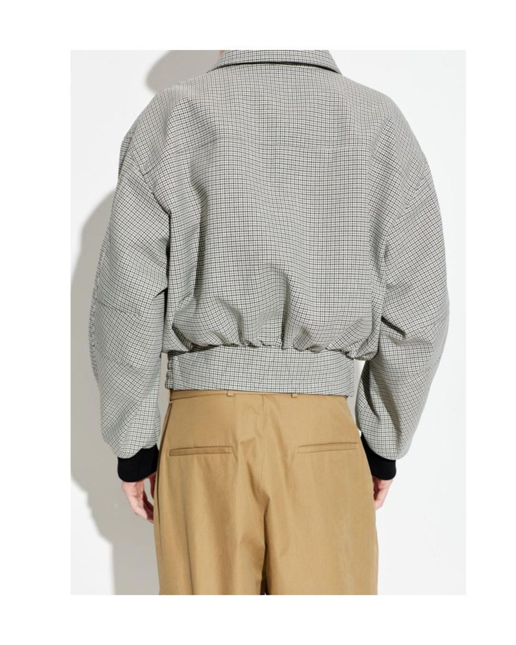 Dries Van Noten Gray Long Sleeve Jacket for men