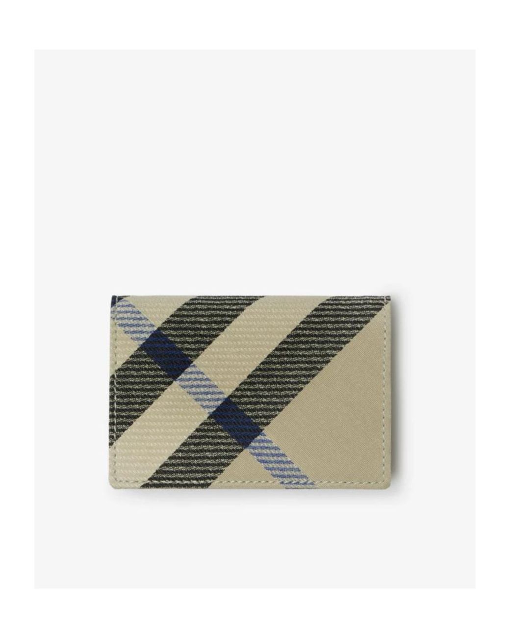 Burberry Multicolor Check-Pattern Cardholder