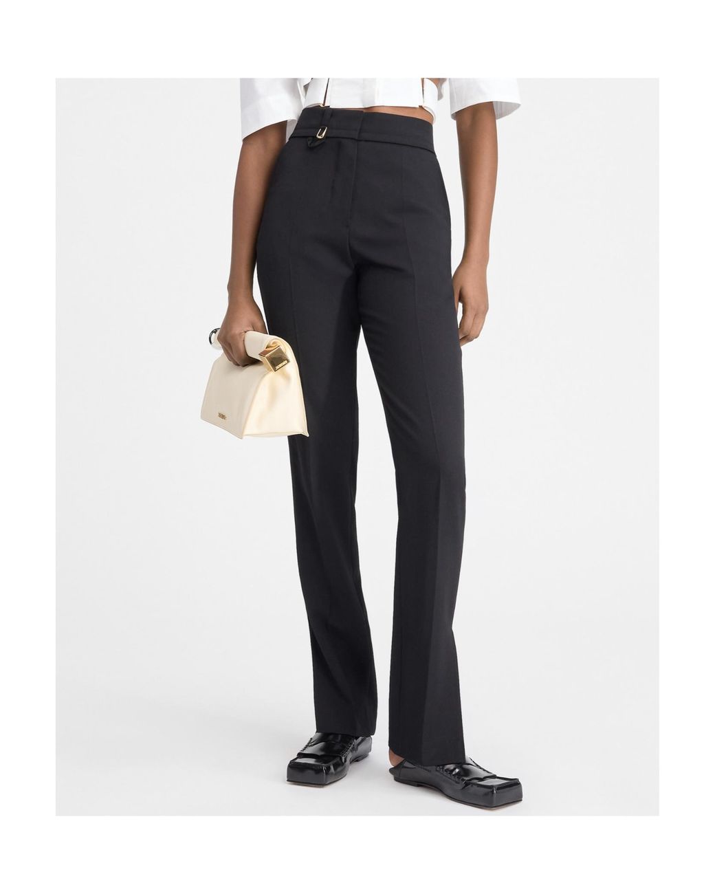 Jacquemus Black Le Pantalon Tibau Tailored Trousers