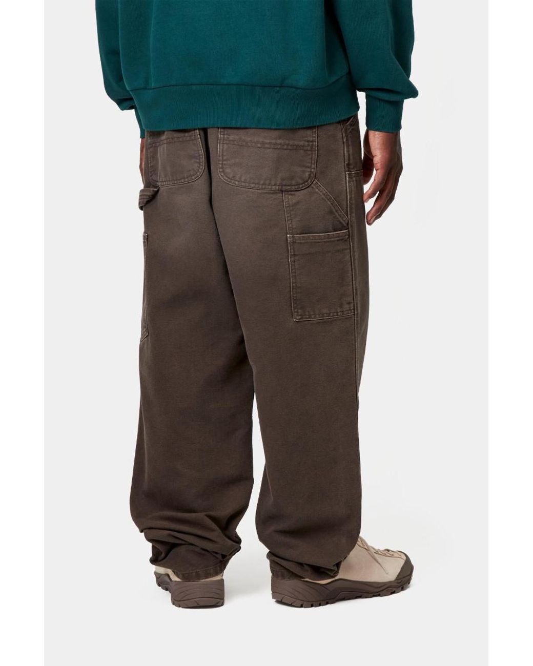 Carhartt Brown Double Knee Pants for men