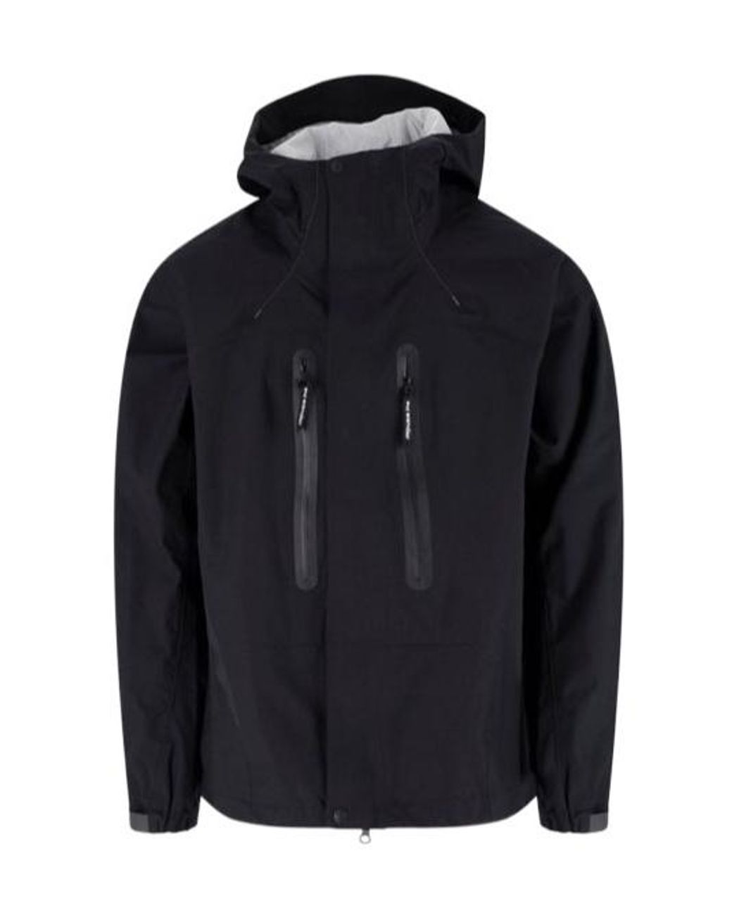 And Wander Blue Hooded Zip Performance Jacket for men