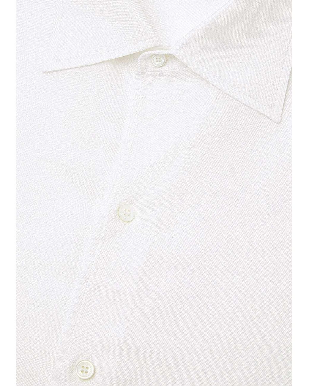 Loro Piana White Franco Shirt