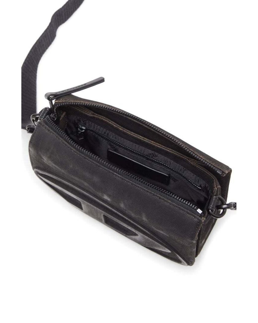 DIESEL Black 1Dr-Camera Bag for men