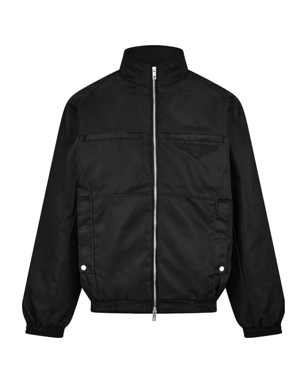 Represent Black Fashionable Coat for men