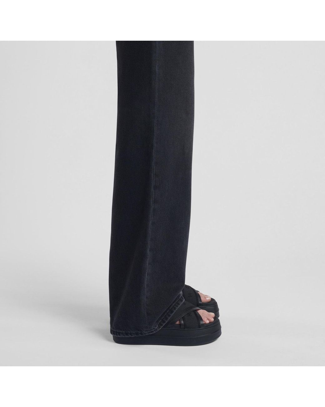 Hogan Black Skyscraper Sandals