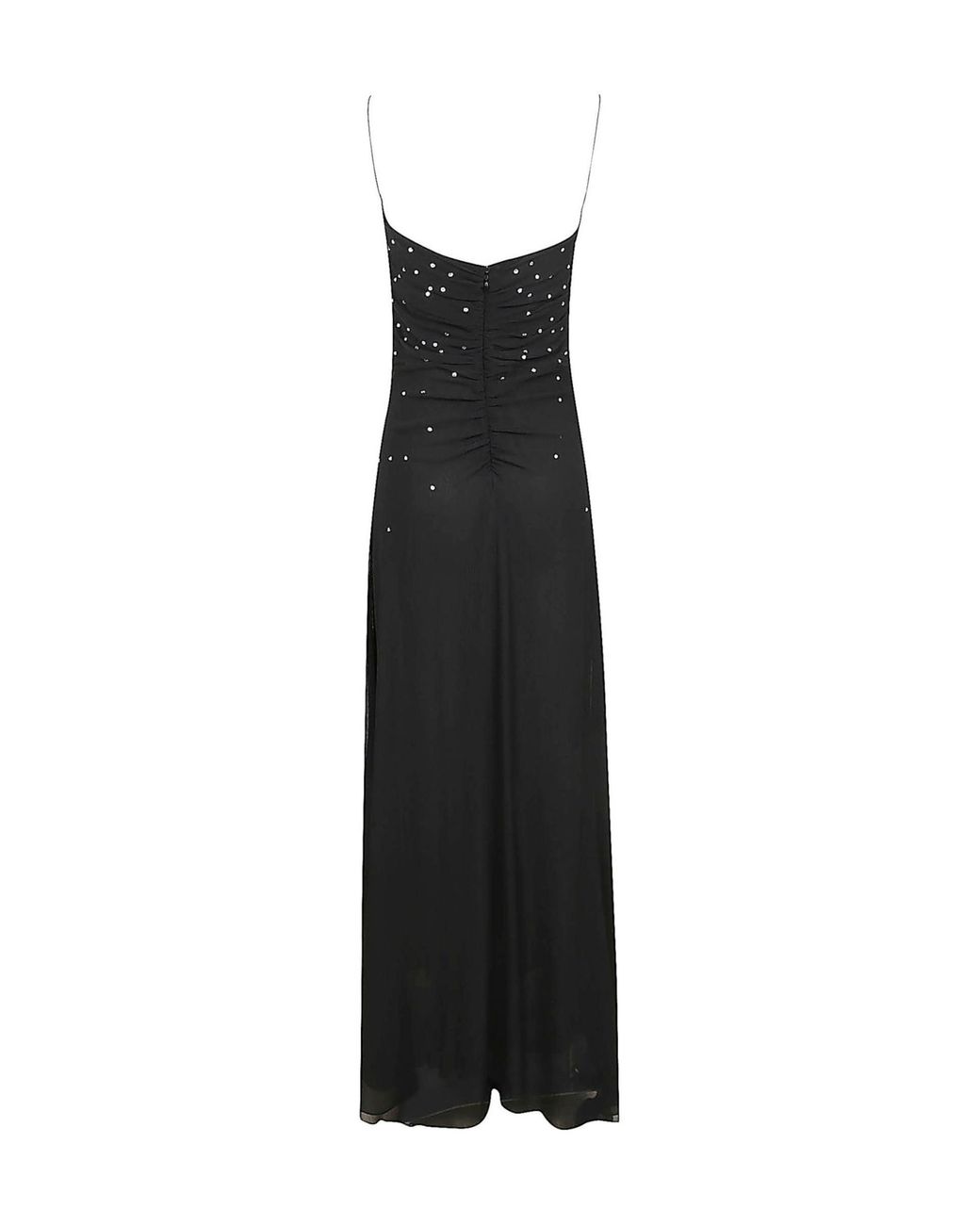 Forte_forte Black My Dress Embellished Bustier Dress