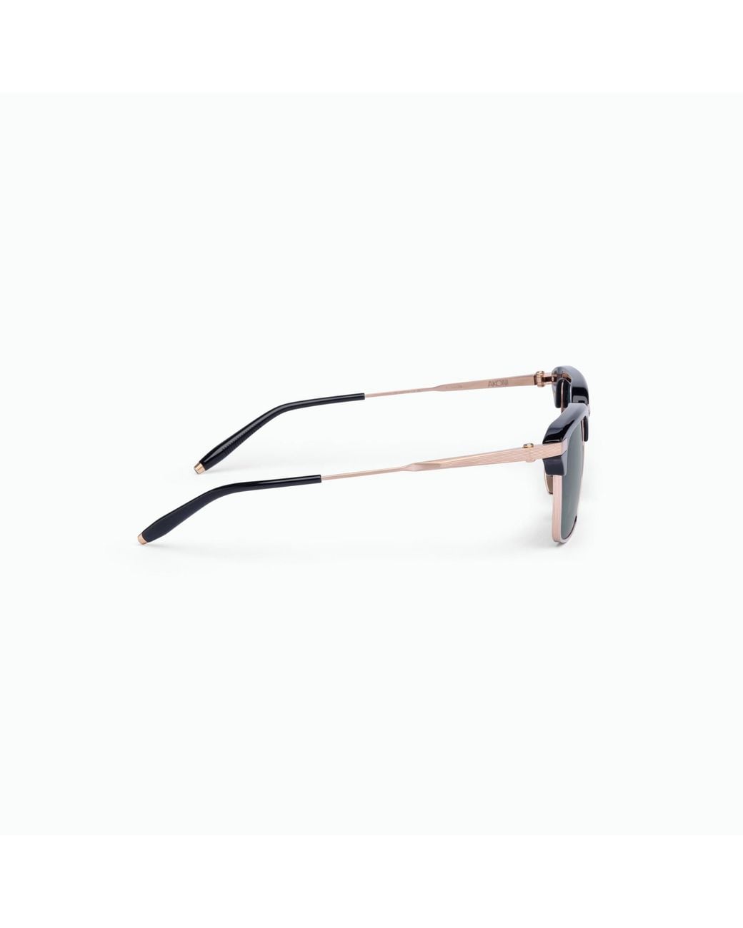 Akoni Purple Euclid Square-Frame Sunglasses for men