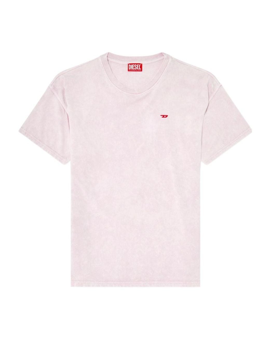 DIESEL Pink T-Boxt Aa 14 Logo T-Shirt for men