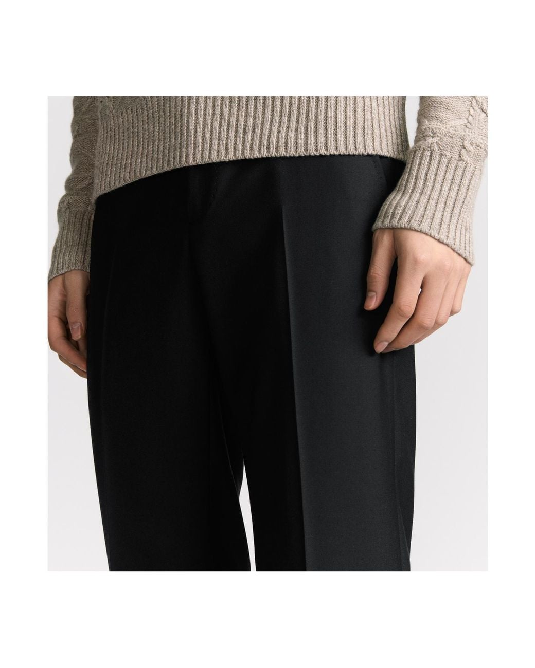 Dior Black Icons Regular-Fit Pants for men
