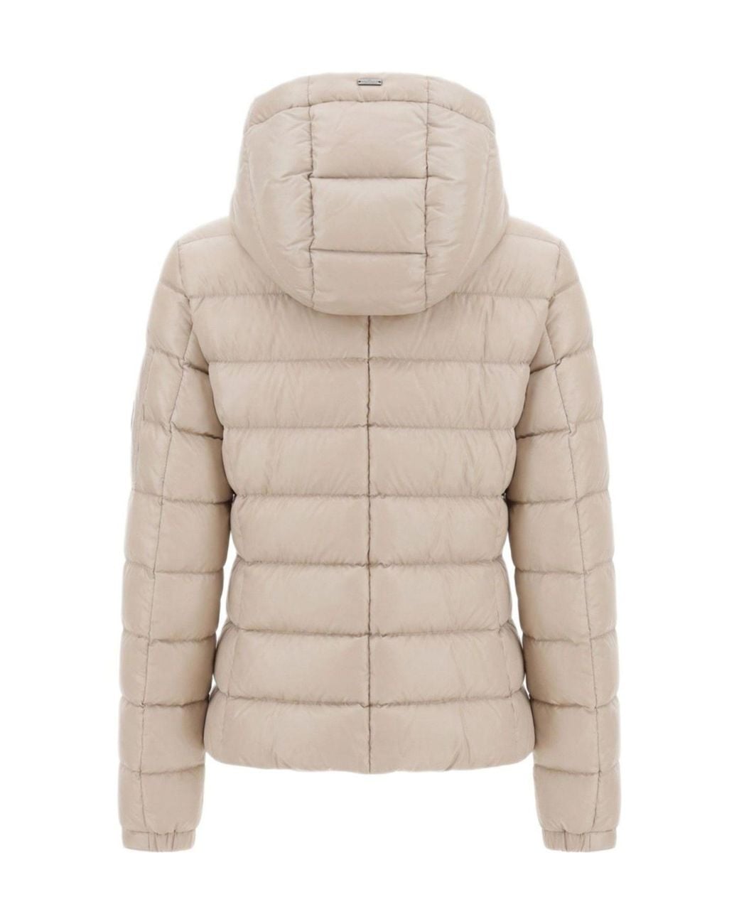 Herno Natural Hooded Short Down Jacket