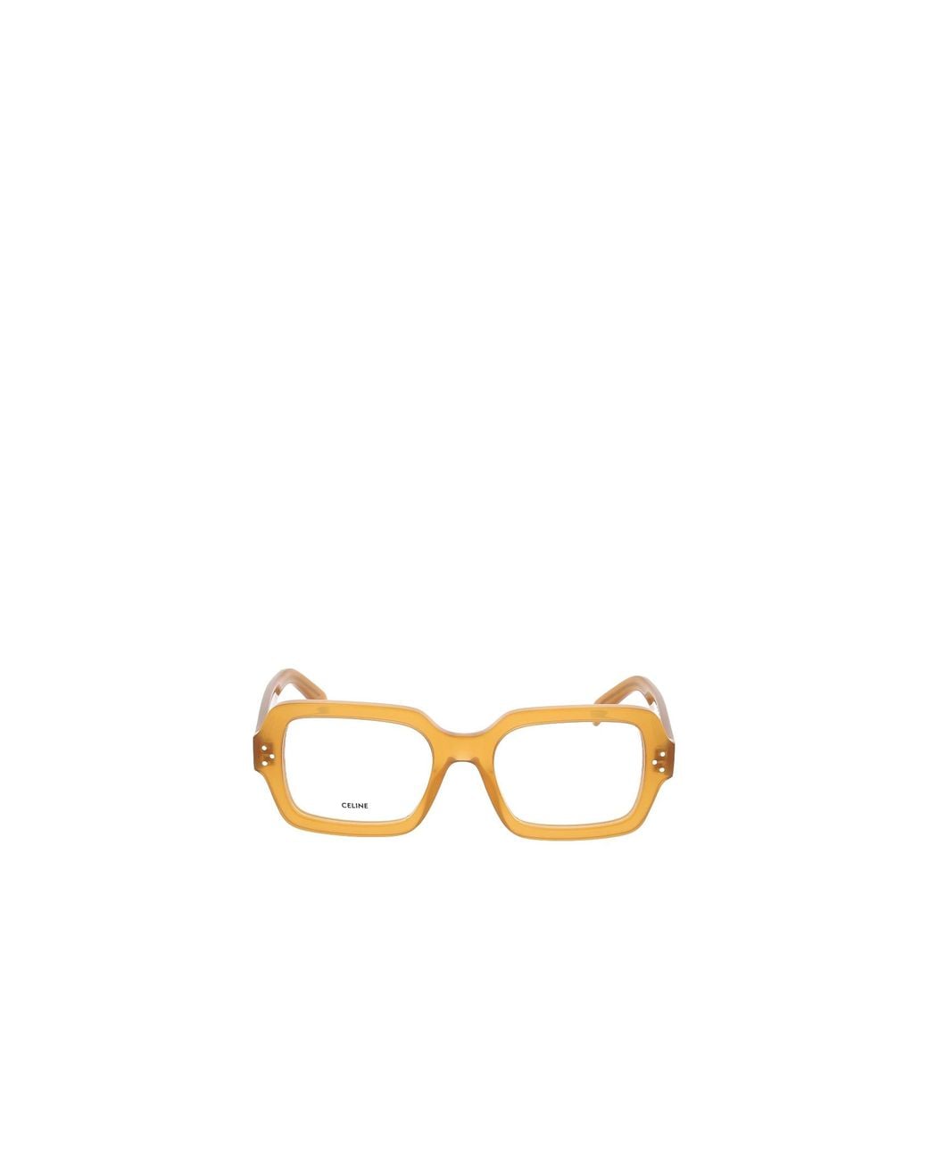 Céline Metallic Logo Flat Mirror
