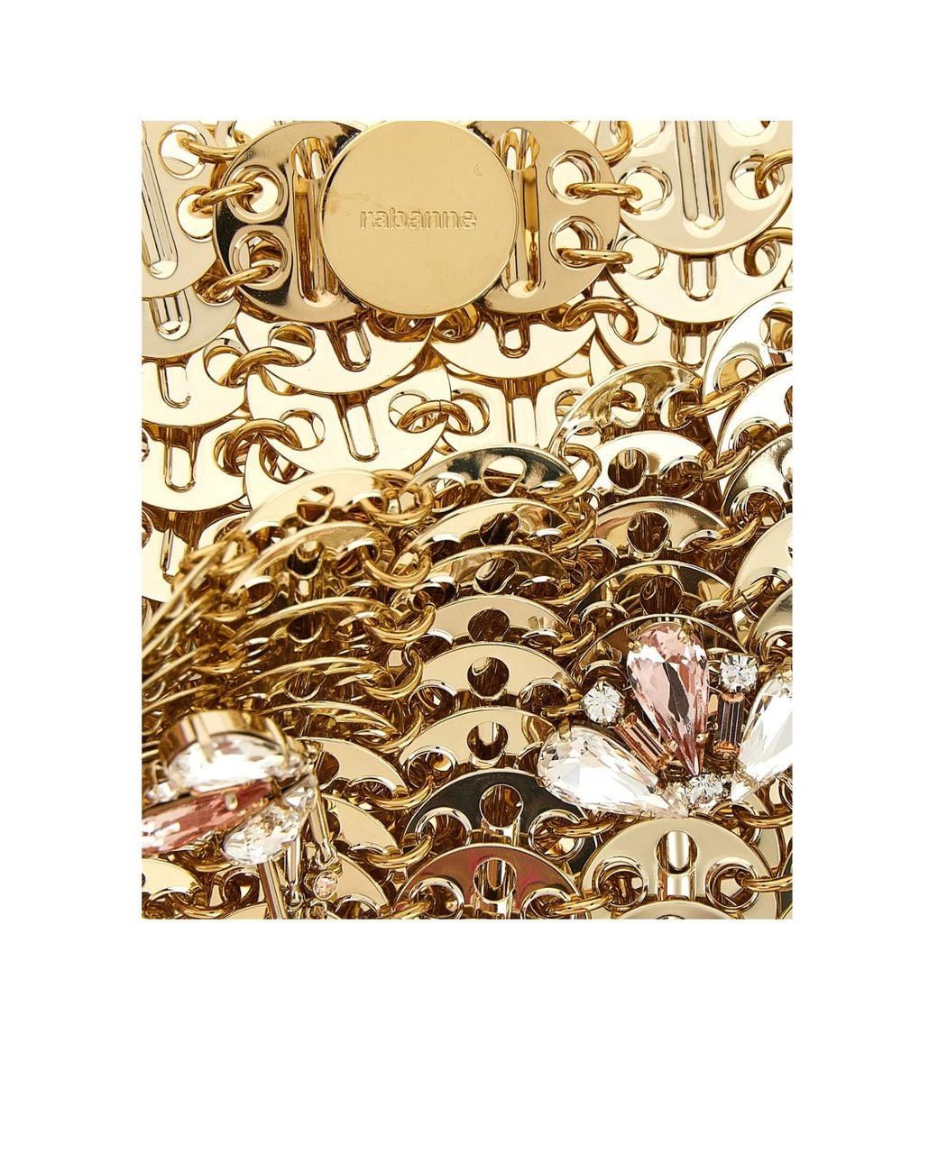 Rabanne Metallic 1969 Crystal Fringe Shoulder Bag