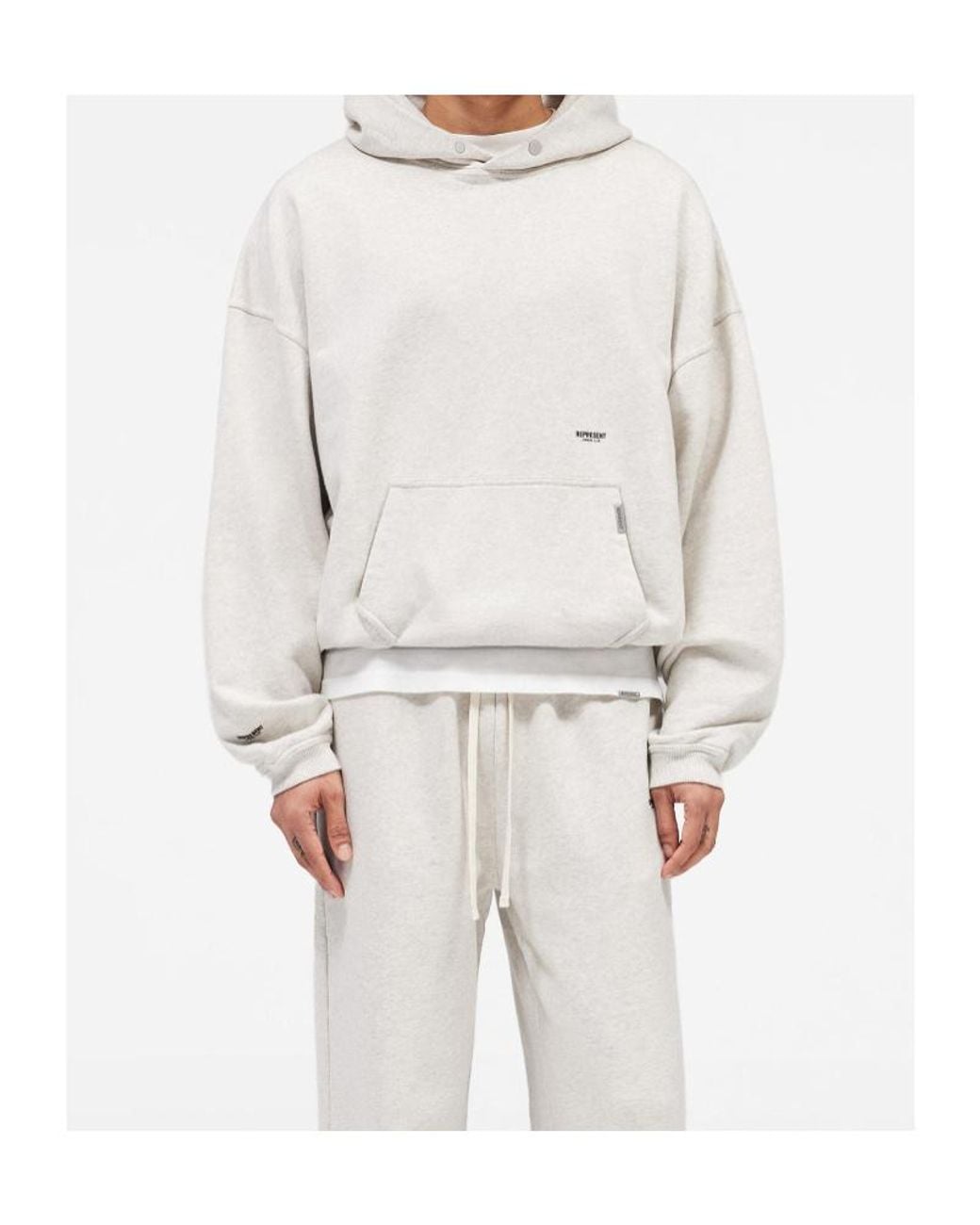 Represent White Micro Owners Club Hoodie for men