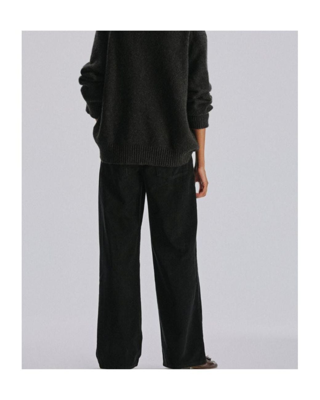 The Row Blue Casual Trousers With Belt Loops