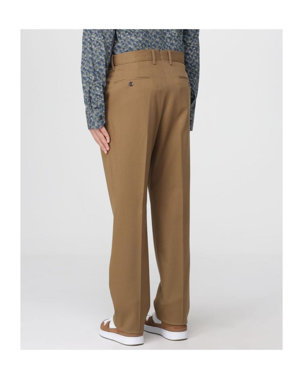Incotex Natural Pleated Pants for men
