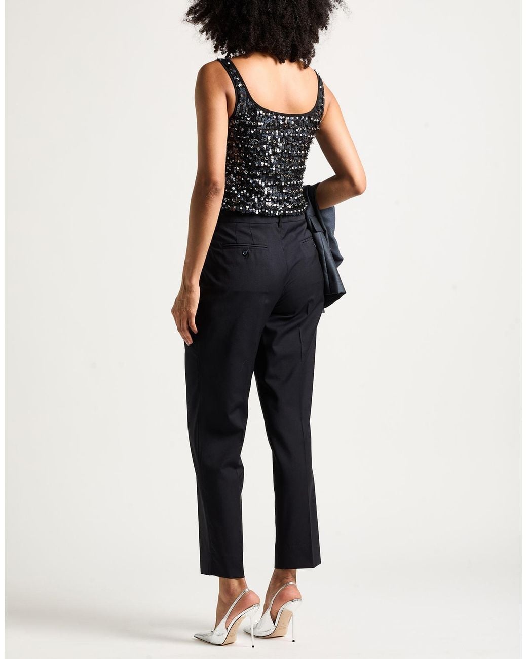 Dolce & Gabbana Blue Casual Trousers