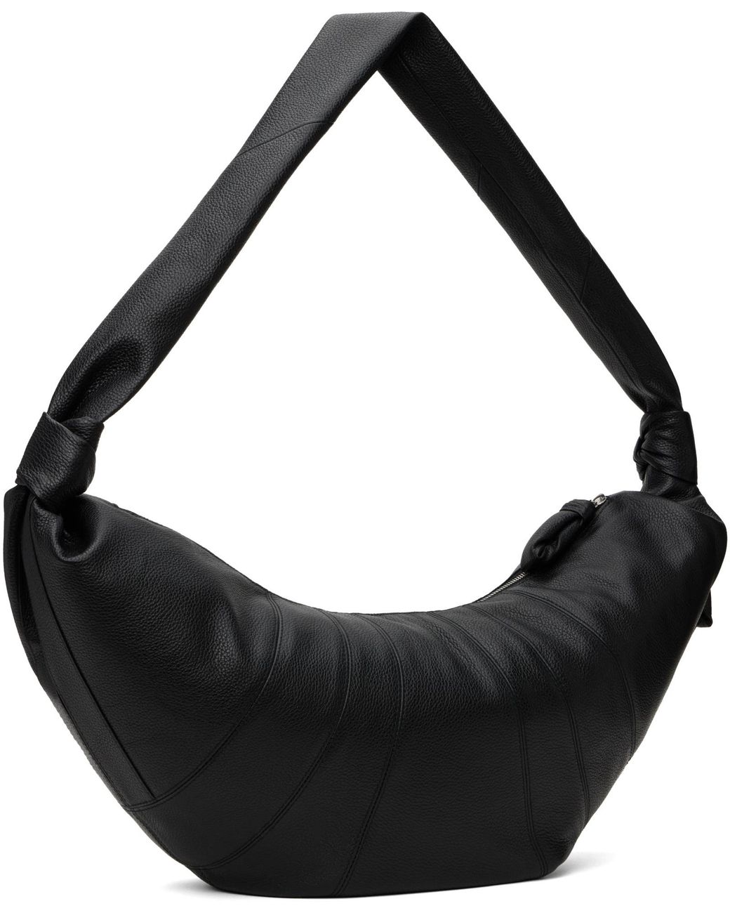 Lemaire Black Large Croissant Bag