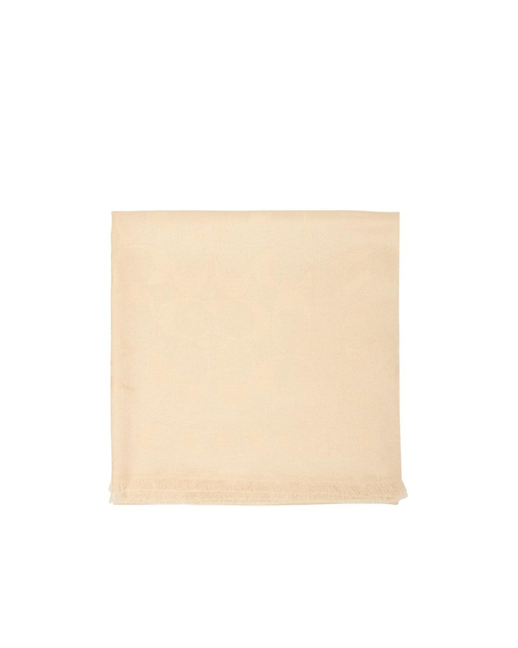 COACH Natural Monogram-Pattern Scarf