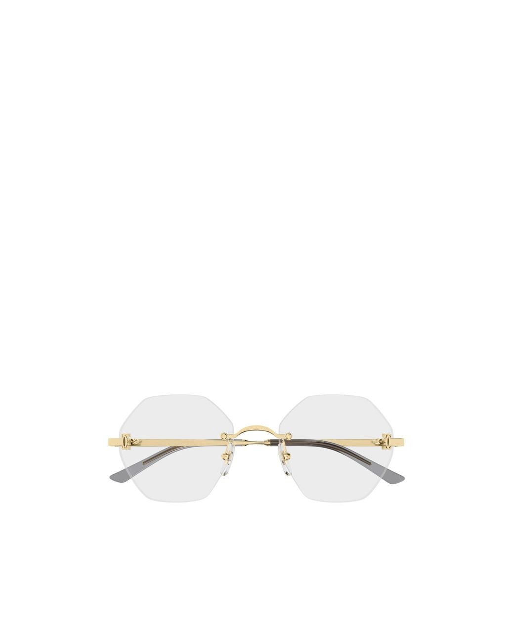 Cartier White Geometric Flat Mirror