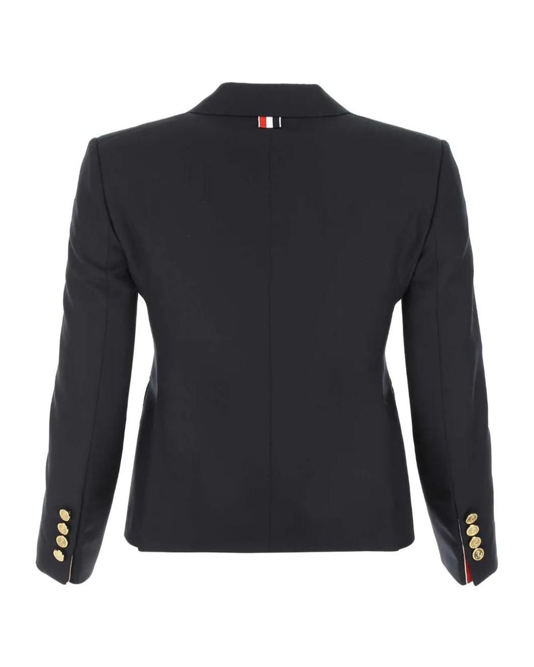 Thom Browne Blue Single-Breasted Tailored Blazer
