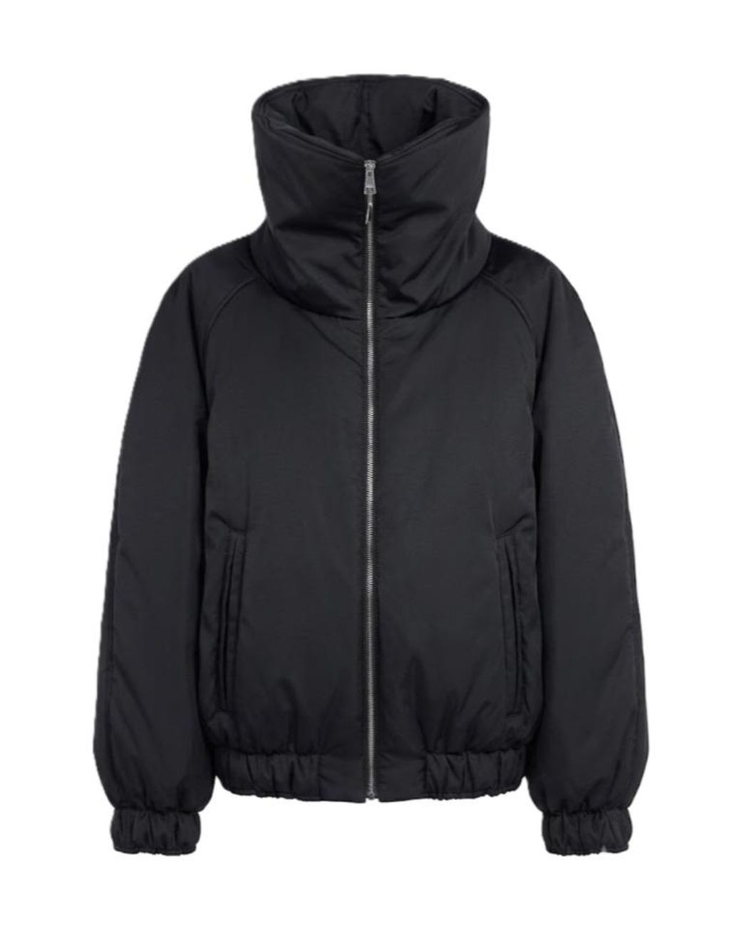 N°21 Black Zip-Up Padded Jacket